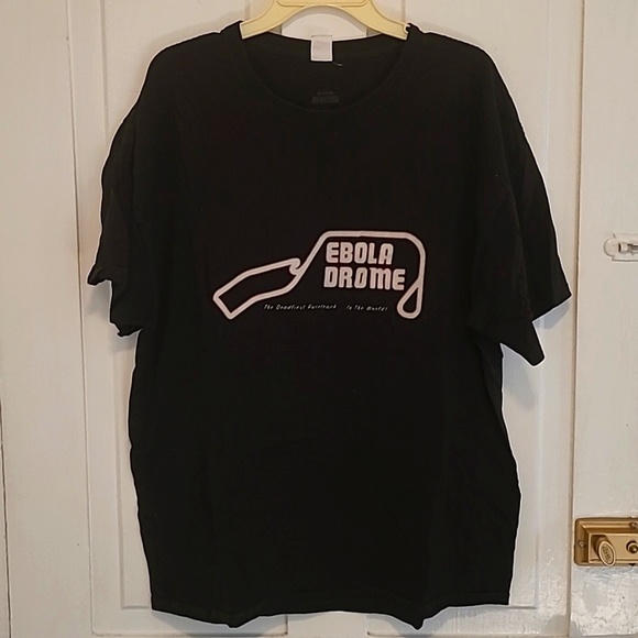 Eboladrome Raceway T-Shirt - Picture 1 of 5